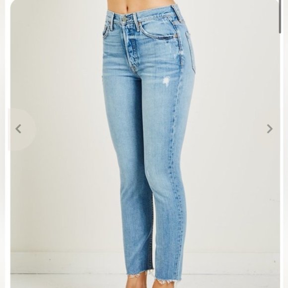 Grlfrnd Karolina Skinny Jeans in Instant Karma - Picture 1 of 12